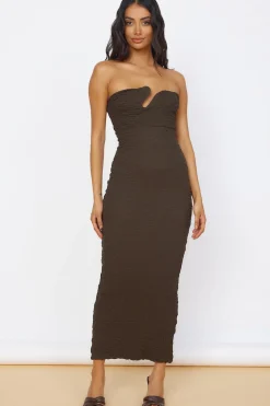 Timeless Treasures Maxi Dress Brown