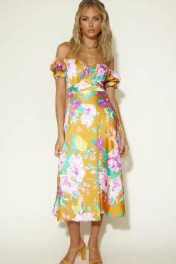 To be Mine Maxi Dress Orange