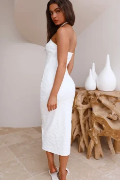 To Greece Maxi Dress White