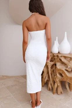 To Greece Maxi Dress White