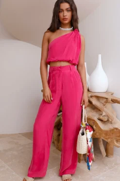 Tropical Dreamscape Pants Pink