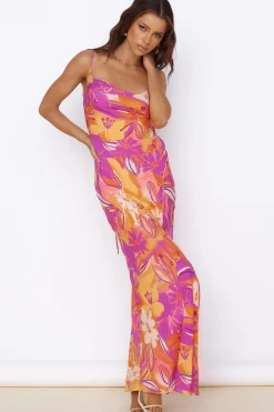 Tropical Sunrise Maxi Dress Multi