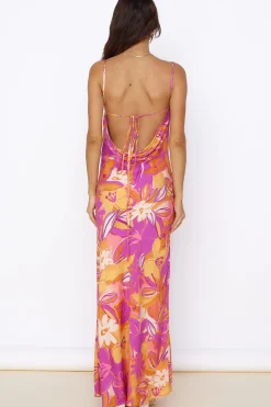 Tropical Sunrise Maxi Dress Multi