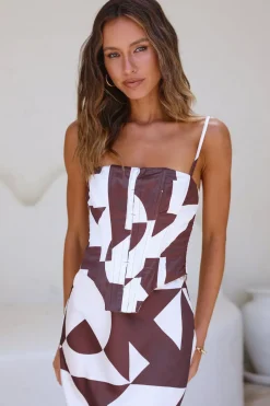True Lovers Crop Brown