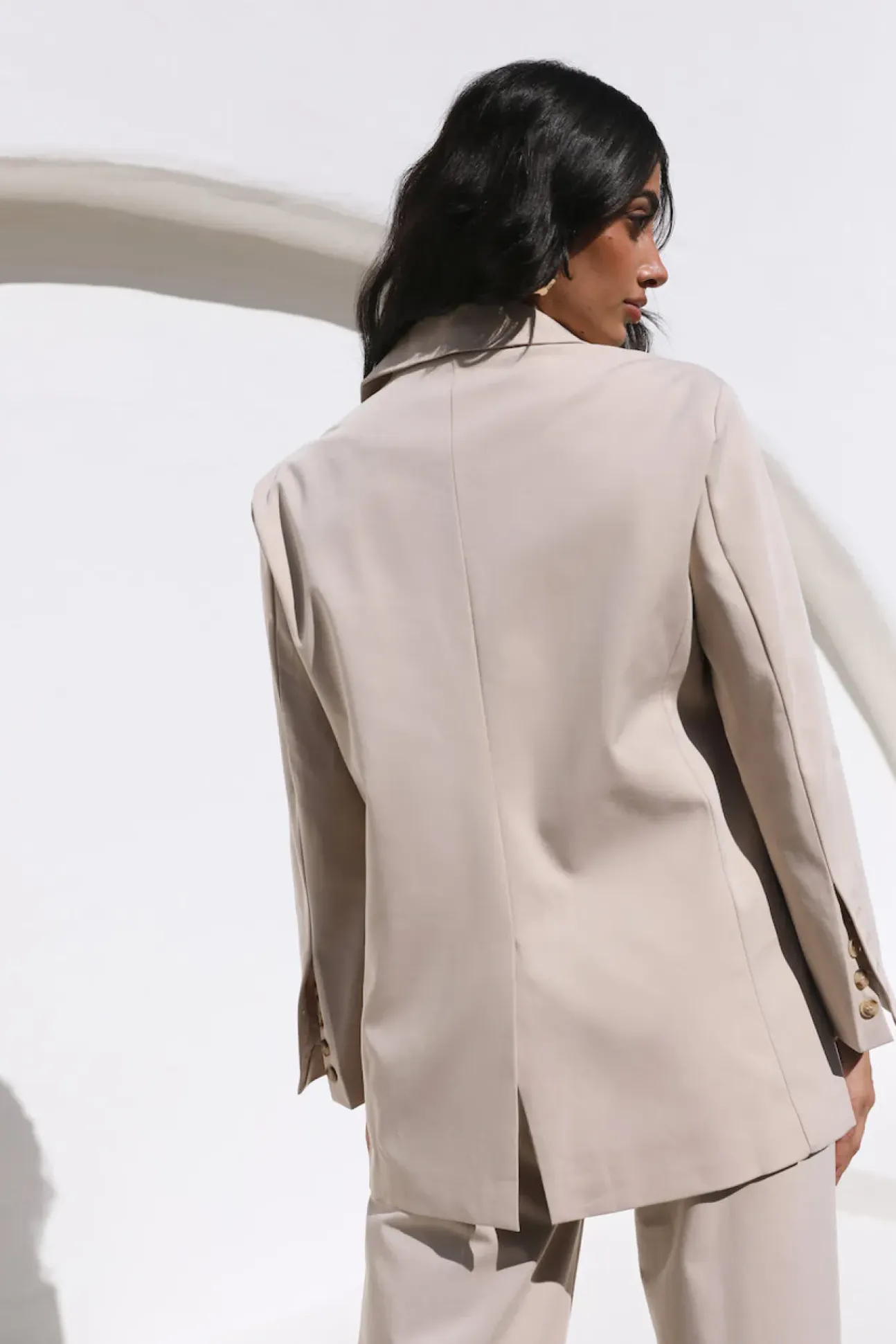 Twin Flame Pants Beige