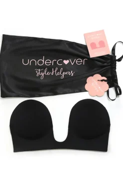 UNDERCOVER STYLE HELPERS Brallelujah Hidden Bra Black