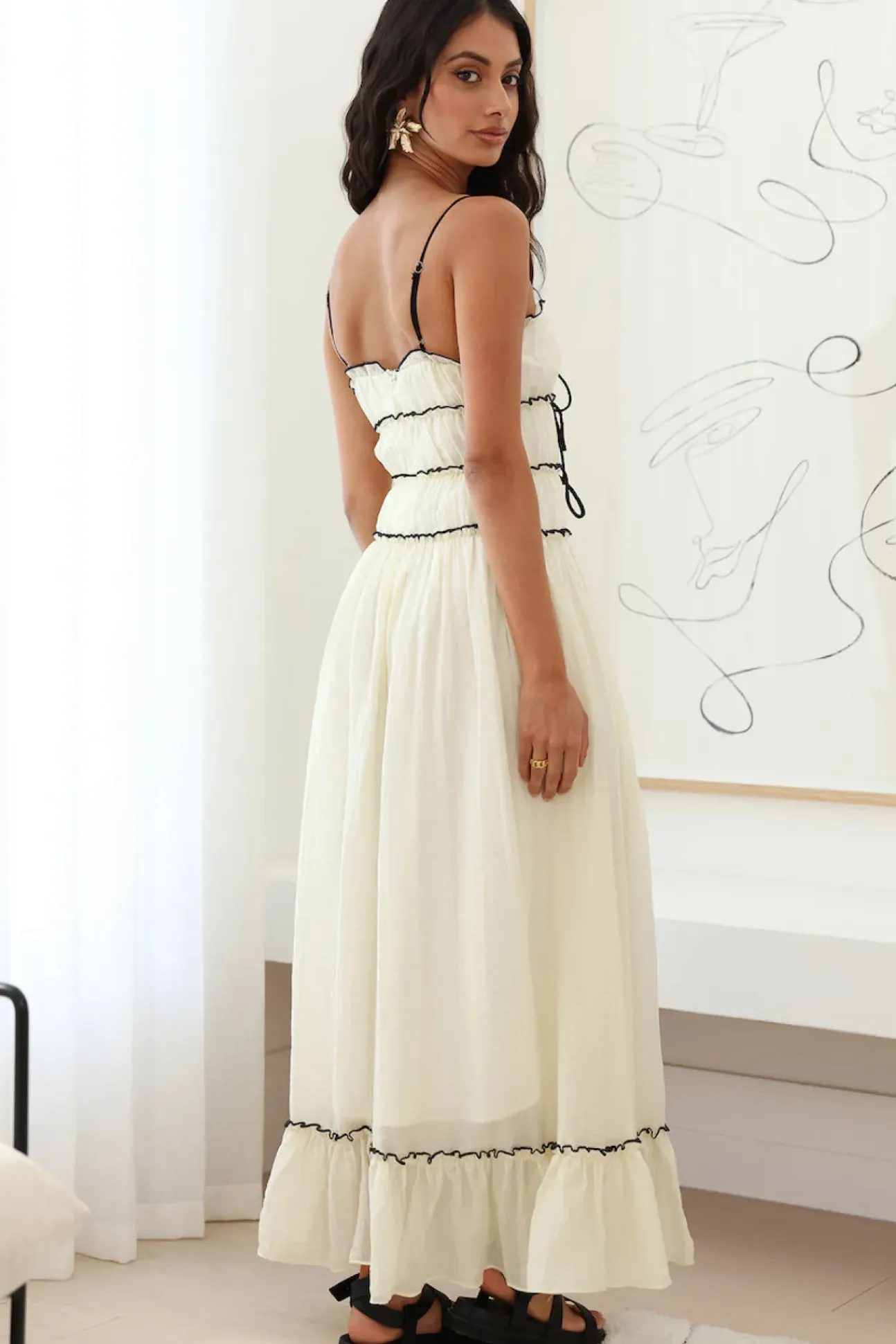 Understand It Maxi Dress Cream