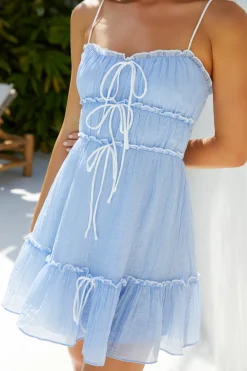 Understand It Mini Dress Blue
