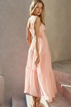 Vacay Breeze Maxi Dress Pink