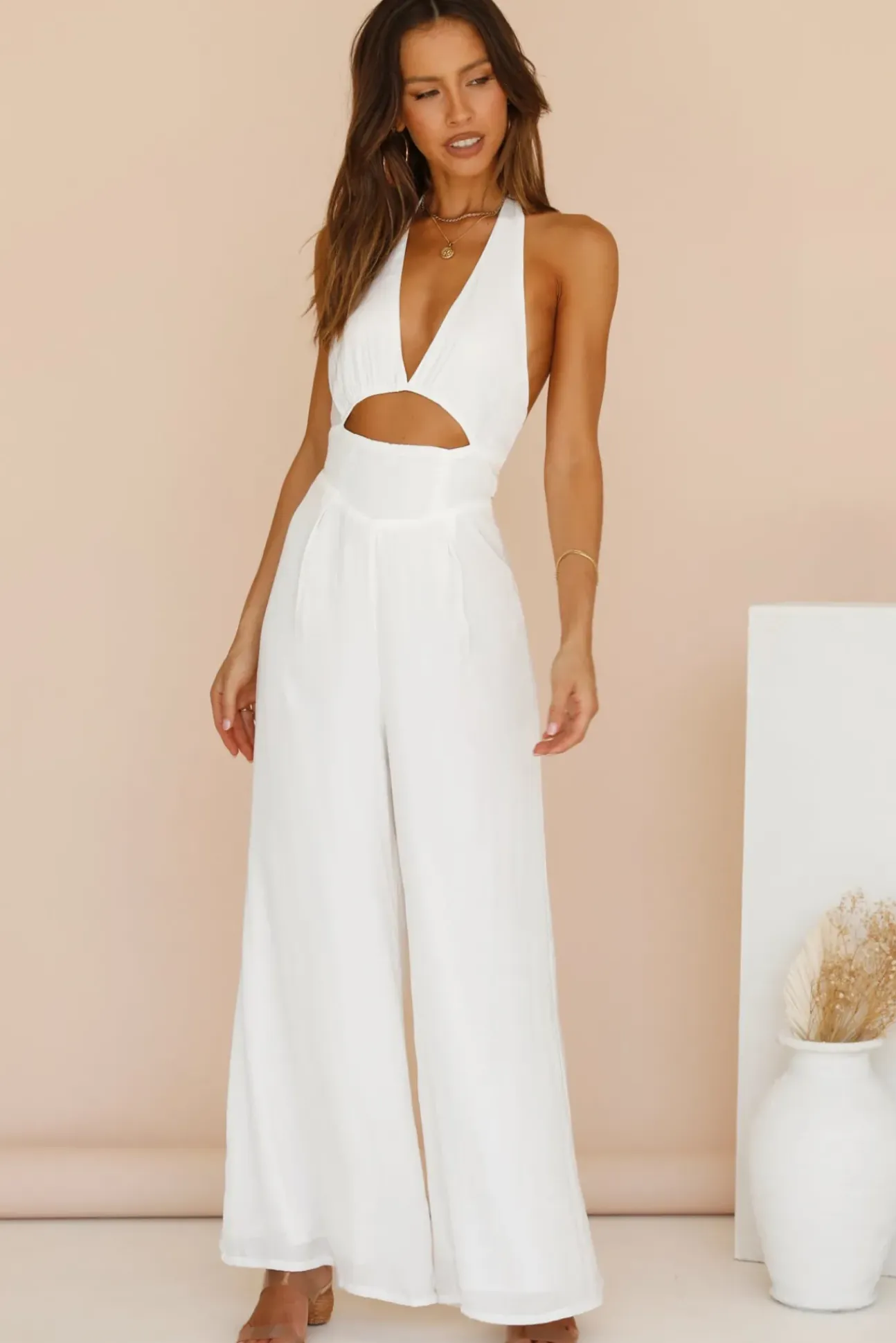 Variations Jumpsuit White