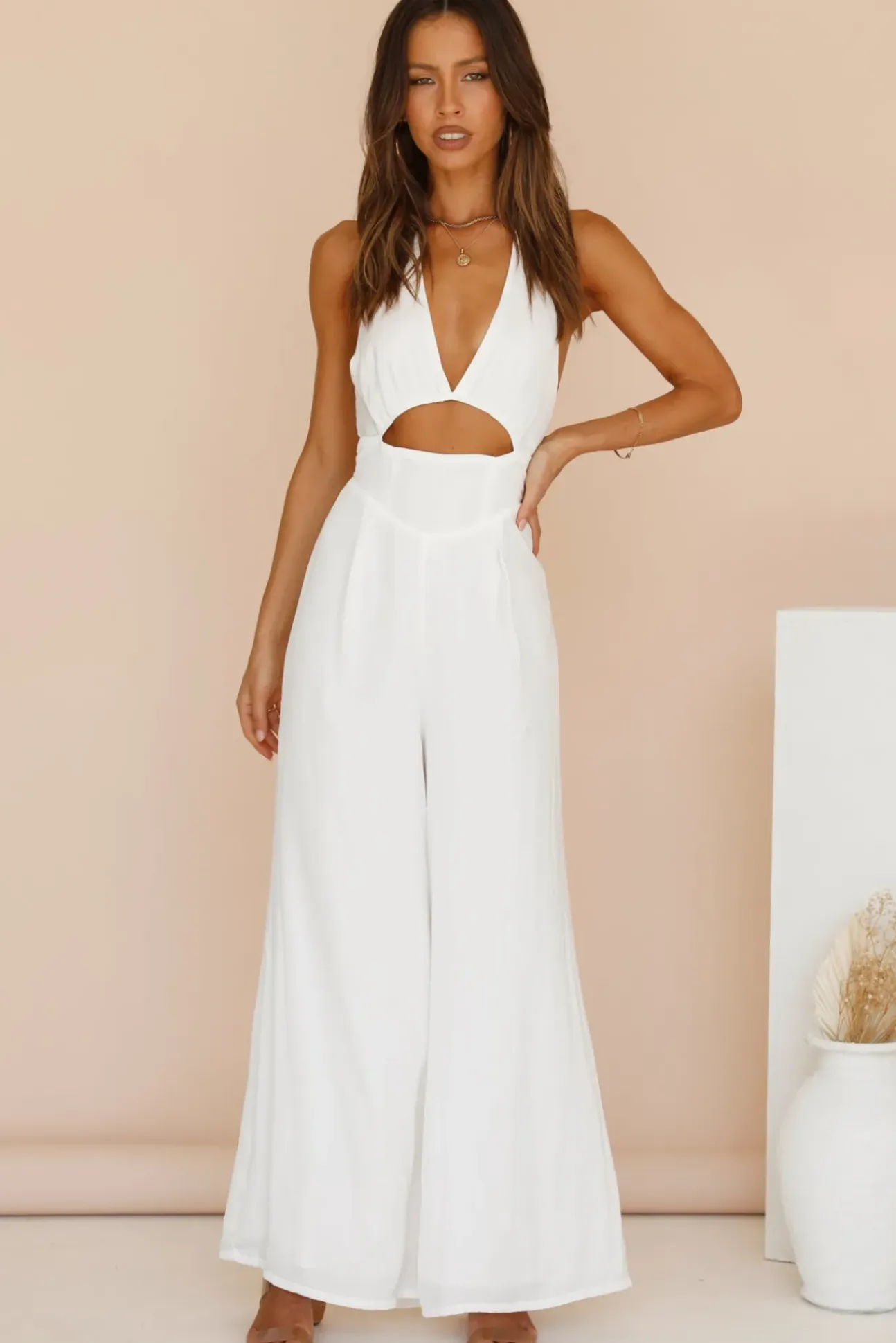 Variations Jumpsuit White