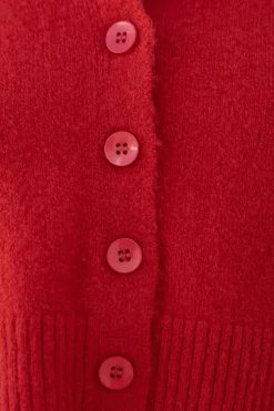 Vesper Long Sleeve Knit Red