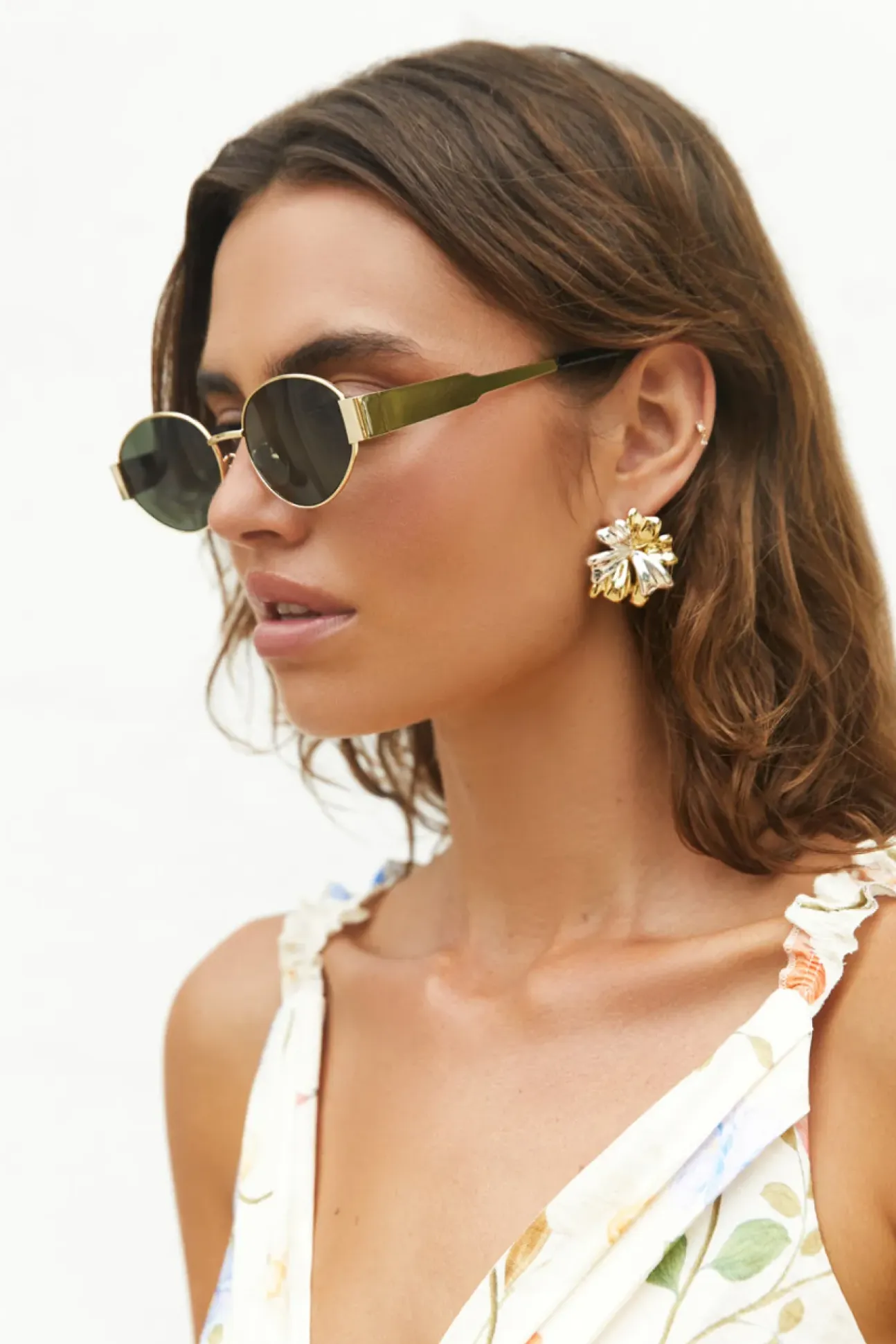 Vienna Sunglasses Gold