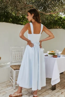 Wandering Soul Maxi Dress Blue
