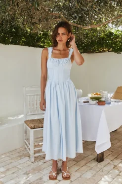 Wandering Soul Maxi Dress Blue