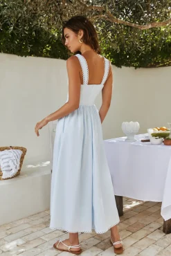 Wandering Soul Maxi Dress Blue