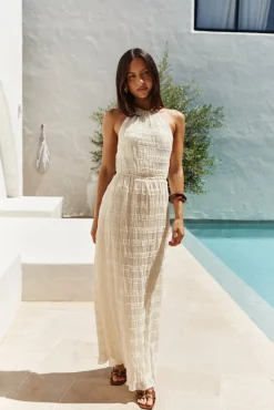 Wandering Soul Maxi Dress Cream