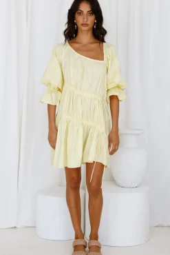 Warming Up Dress Yellow