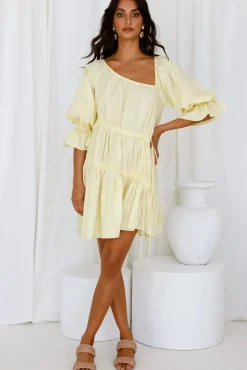 Warming Up Dress Yellow