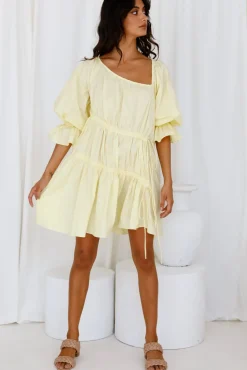 Warming Up Dress Yellow