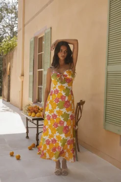 Warm Regards Maxi Dress Print