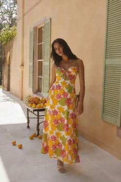 Warm Regards Maxi Dress Print