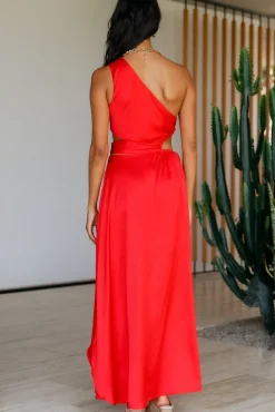 We Got This Feeling Maxi Dress Red