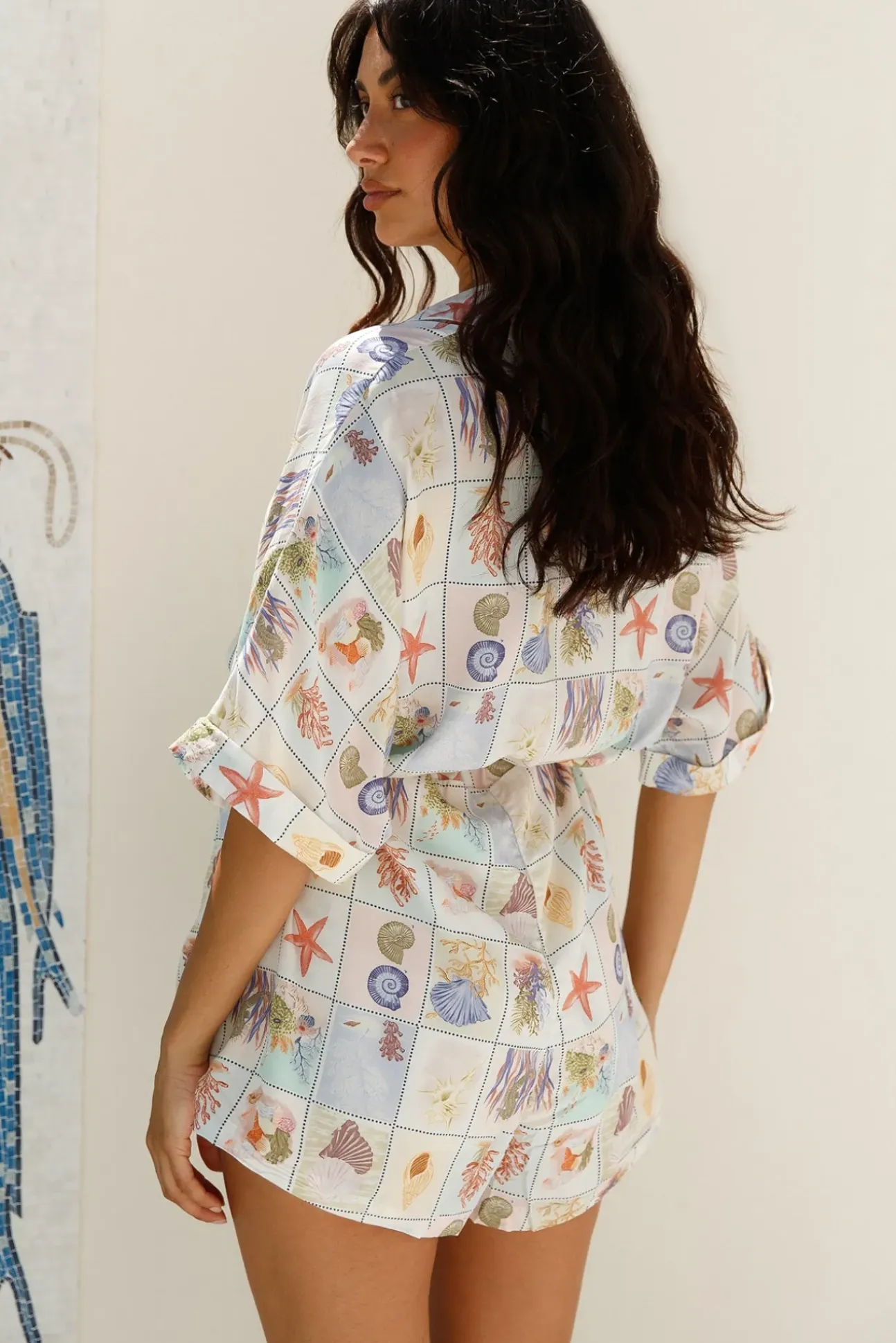 Where It Begins Romper Multi