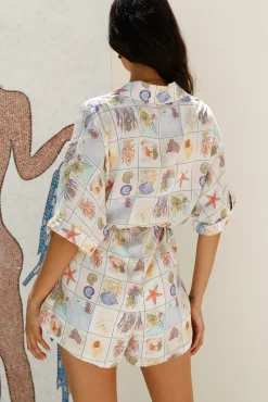 Where It Begins Romper Multi