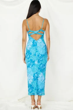 With Grace Maxi Dress Blue
