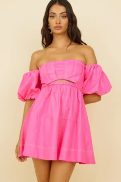 Work For It Dress Pink