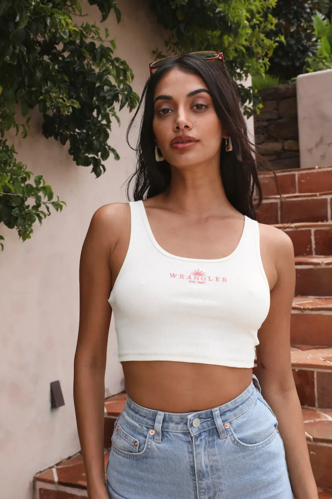 WRANGLER Reactions Tank Blush Sunrise