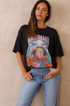 WRANGLER Slouch Tee Rainbow Tears
