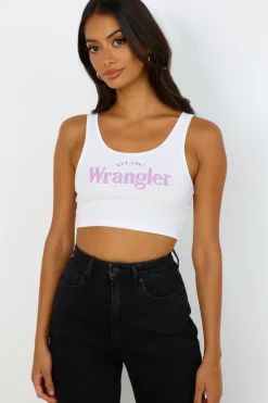 WRANGLER The Reaction Tank White Lilac