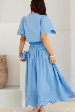 Your Soul Crop Top Blue